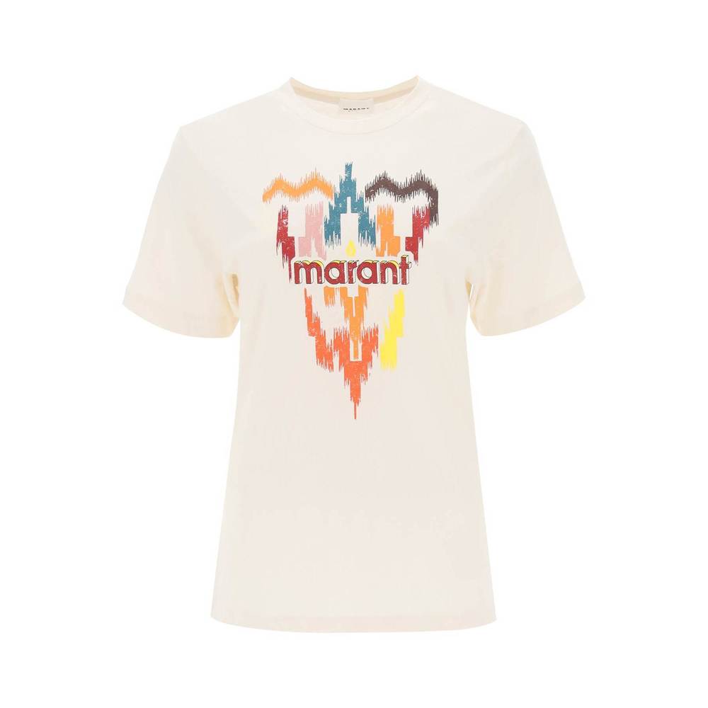 Isabel marant etoile zewel t-shirt with print
